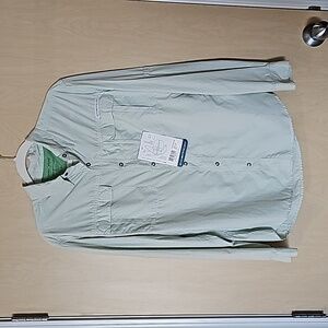 Exofficio Insect Shield Repellent Apparel Button Down Long Sleeve Mens Small